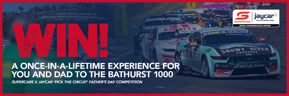 Supercars x Jaycar ‘Pick the Circuit’ Father’s Day Competition!